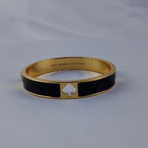 Kate Spade Black and Gold Bangle